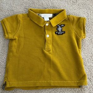 Burberry baby polo shirt